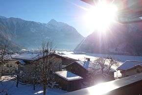 Blick auf die Zillertaler Bergwelt