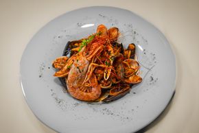 Spaghetti mit Meeresfrüchte