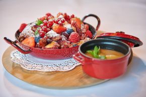 Der Kaiserschmarren darf natürlich nicht fehlen.