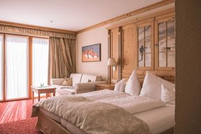Hotelzimmer Alpin Stil