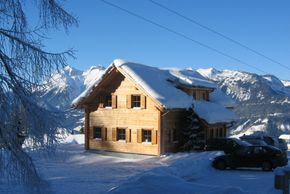 Winter im Hüttendorf