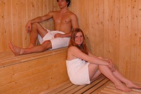 Finnische Sauna
