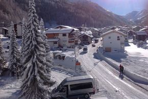 Saas-Almagell im Winter