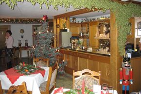 Gaststube zu Weihnachten