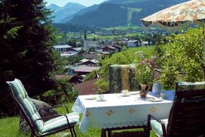 Ausblick von der Terrasse Wohnung Panorama