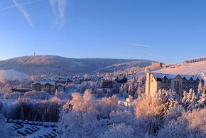 Blick auf Oberwiesenthal