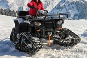 Ihr Gepäck wird mit unserem Quad automatisch zur Pension Michaela gebracht!