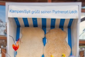 Unser Strandkorb, nicht nur bei Rauchern beliebt!