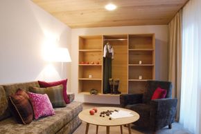 Wohnschlafzimmer im Familienappartement