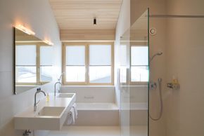 Badezimmer im Arbogast Appartement