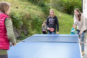 Tischtennis im Sommer