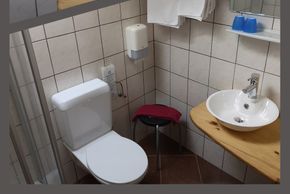Badezimmer vom 4-Bett Zimmer