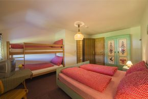 Doppelzimmer mit Stockbett