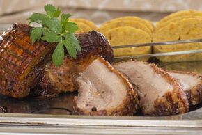 Schweinebraten- Spezialität des Hauses