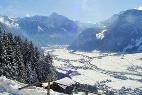 Panoramablick direkt vom Appartement Ramona