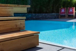 Ganzjährig beheizter Pool