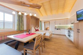 Wohnküche mit Zusatzbetten