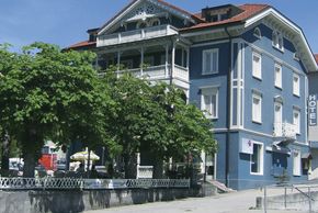 Hotel mit Biergarten