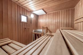 Wärme tanken in der Sauna