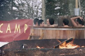 In unseren Hot-Tubes können Sie den Skitag gemütlich ausklingen lassen...