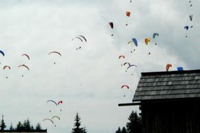 Ein Paradies für Paragleiter und Drachenflieger