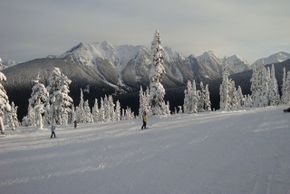 Experts can ski the backcountry as well.