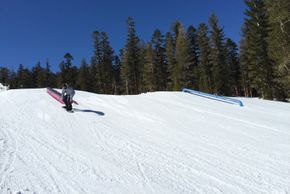 The setup of South Park includes rails and tubes.