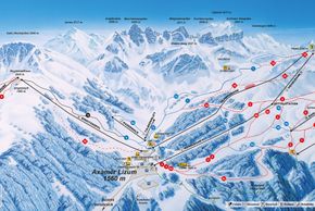 Information about the ski resort Axamer Lizum
