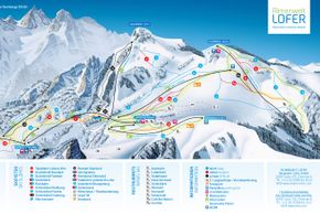 Information about the ski resort Almenwelt Lofer