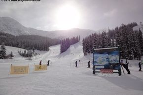 At A-Basin's base station.