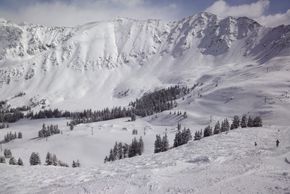 The extremely difficult runs at East Wall are only for absolute experts.