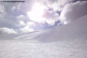 Most parts of the resort are above timberline.