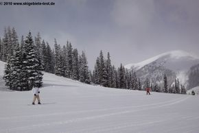 Some bits of Wrangler are almost too flat for snowboarders.