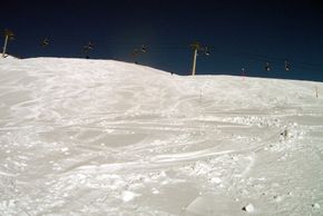 Freeriding action on slope No. 13