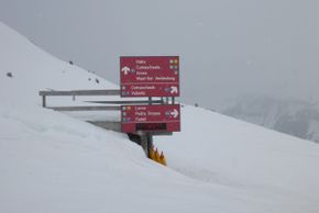 Thanks to the great sinage of the slopes and trails, you can navigate through the ski resort perfectly - even when the weather isn't as good.