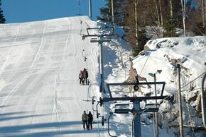 Information about the ski resort Asbybacken