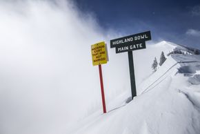 Number one must do in Aspen Highlands - the Highland Bowl