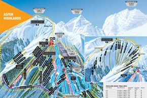 Trail Map Aspen Highlands