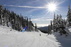 About 75% of the area offers easy to intermediate runs.