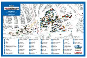 Village Map Big White Ski Resort