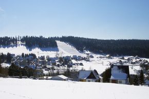 View towards the slopes in Carlsfeld