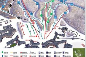 East view Changbaishan International Ski Center