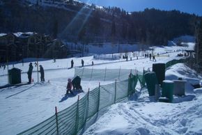 Ski school area