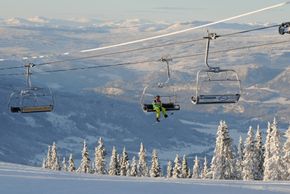 Information about the ski resort Hafjell