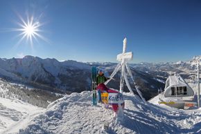 The highest point on the Hauser Kaibling.