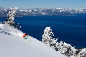Skiing at Lake Tahoe
