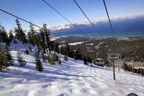 While it was nice and sunny on our first day...