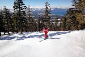 Run at the Powderbowl Woods.