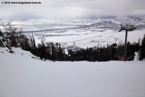 At the black run Ranger.