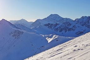Beautiful view of the Canadian Rocky Mountains
